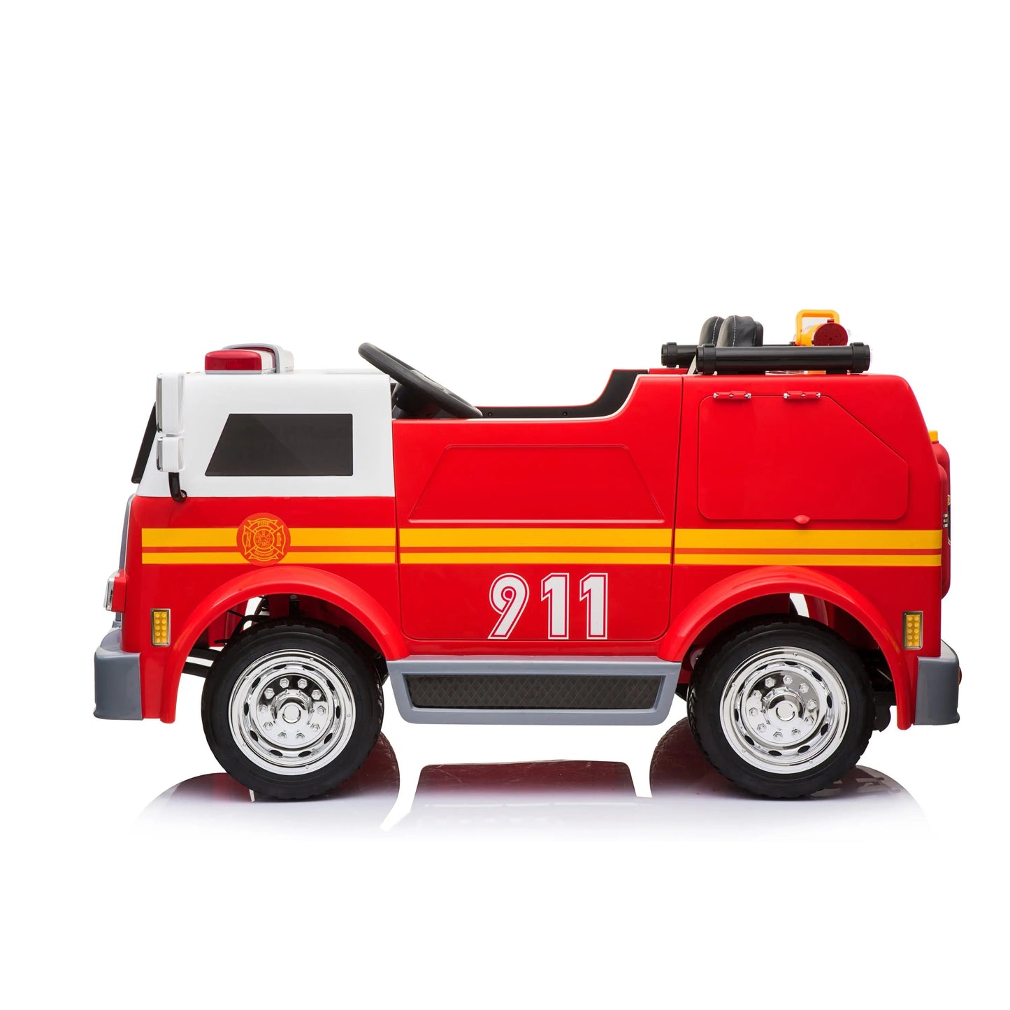 24V Freddo Fire Truck 2-Seater Ride on  Freddo Toys