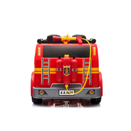 24V Freddo Fire Truck 2-Seater Ride on  Freddo Toys