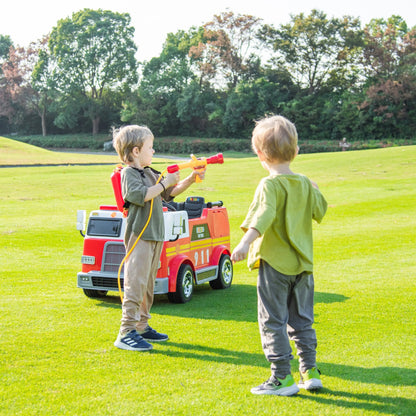 24V Freddo Fire Truck 2-Seater Ride on  Freddo Toys