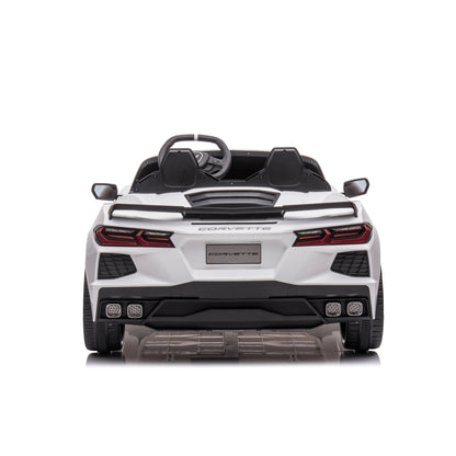 24V Chevrolet Corvette C8 2 Seater Ride on Car  Freddo Toys