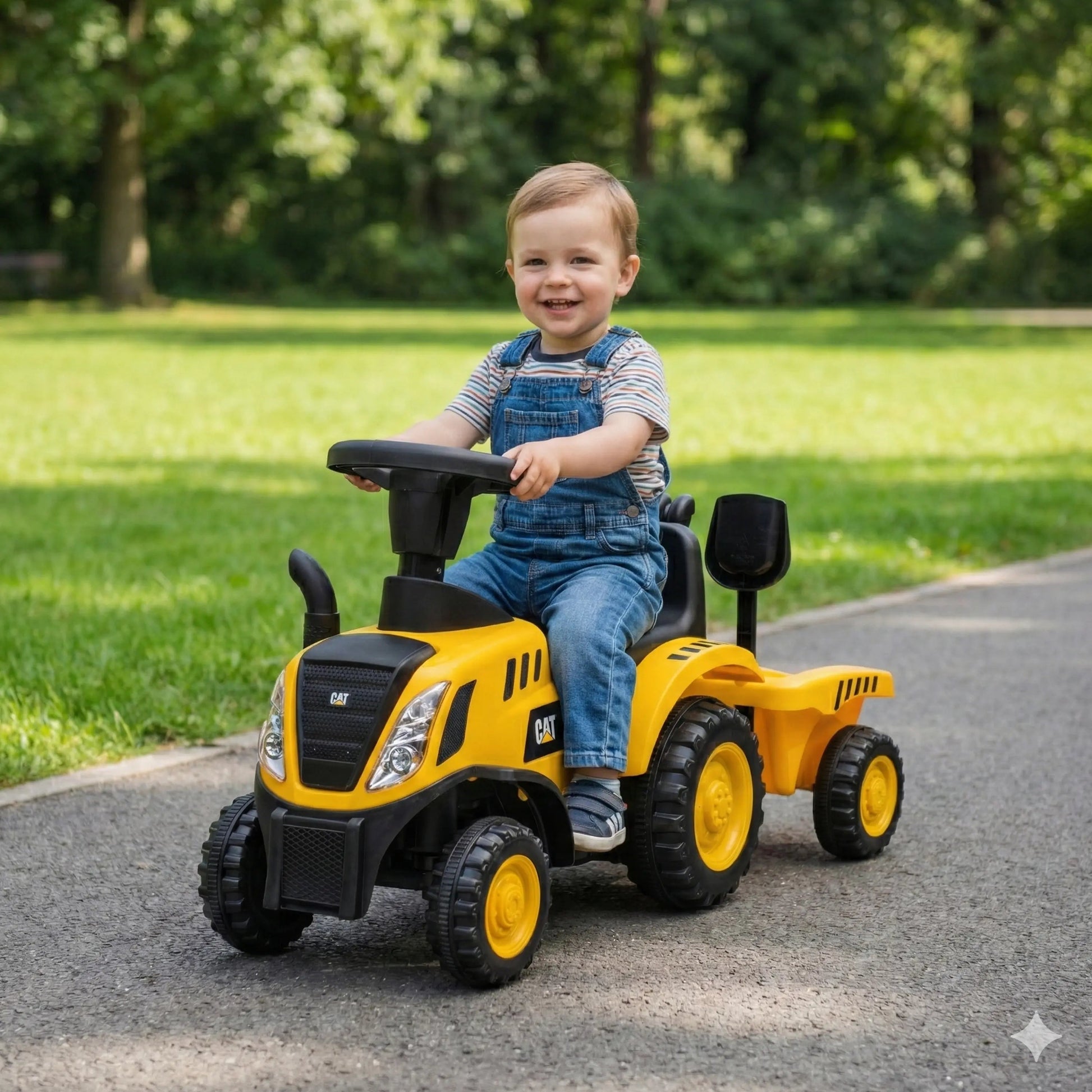 CATTractor Trailer Foot to Floor  Freddo Toys