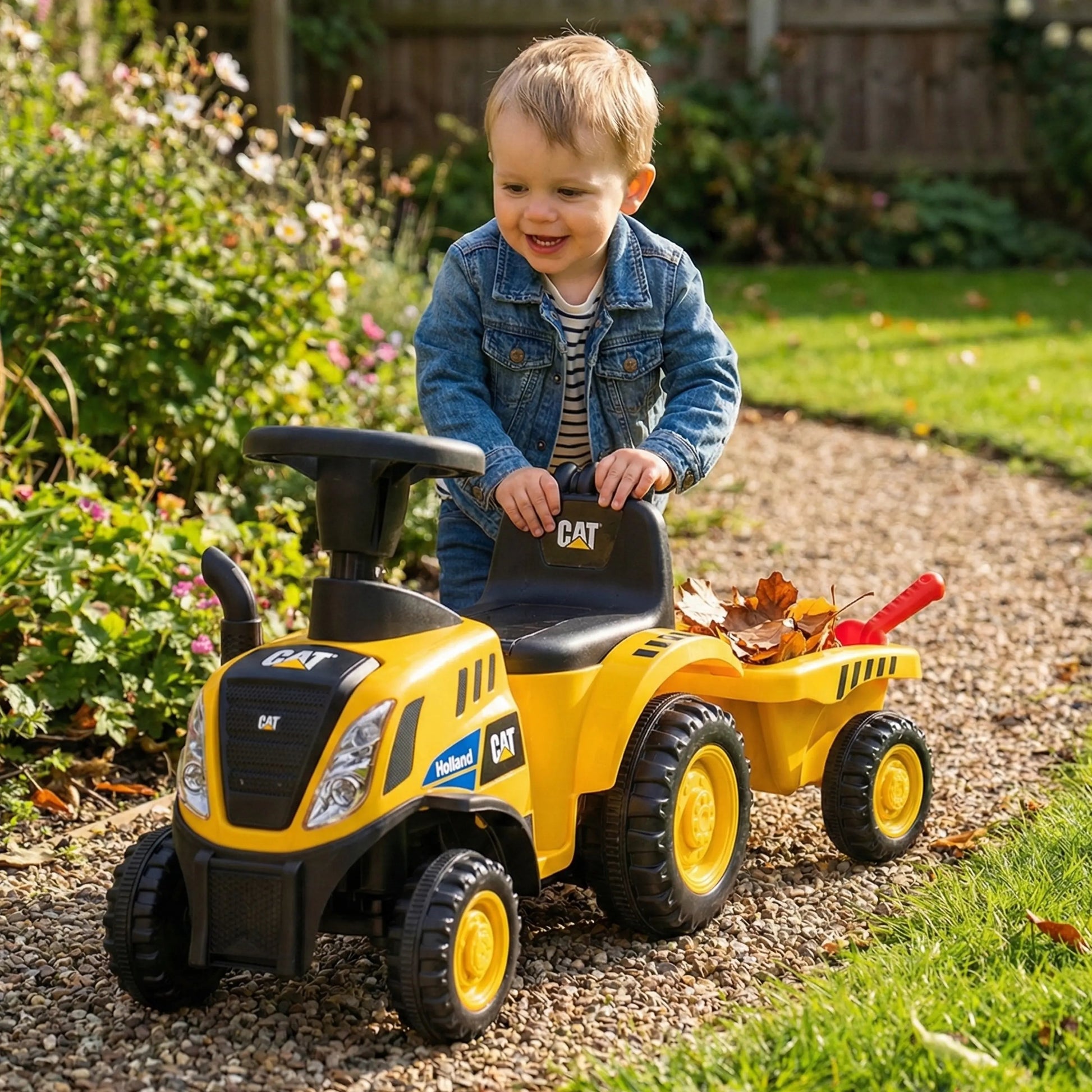 CATTractor Trailer Foot to Floor  Freddo Toys