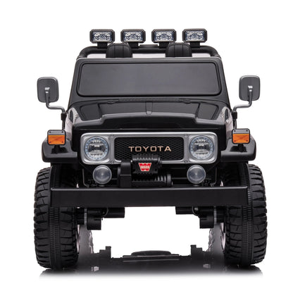 24V Toyota Land Cruiser FJ40 Kids Ride-On Truck Freddo Toys