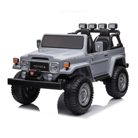24V Toyota Land Cruiser FJ40 Kids Ride-On Truck Freddo Toys