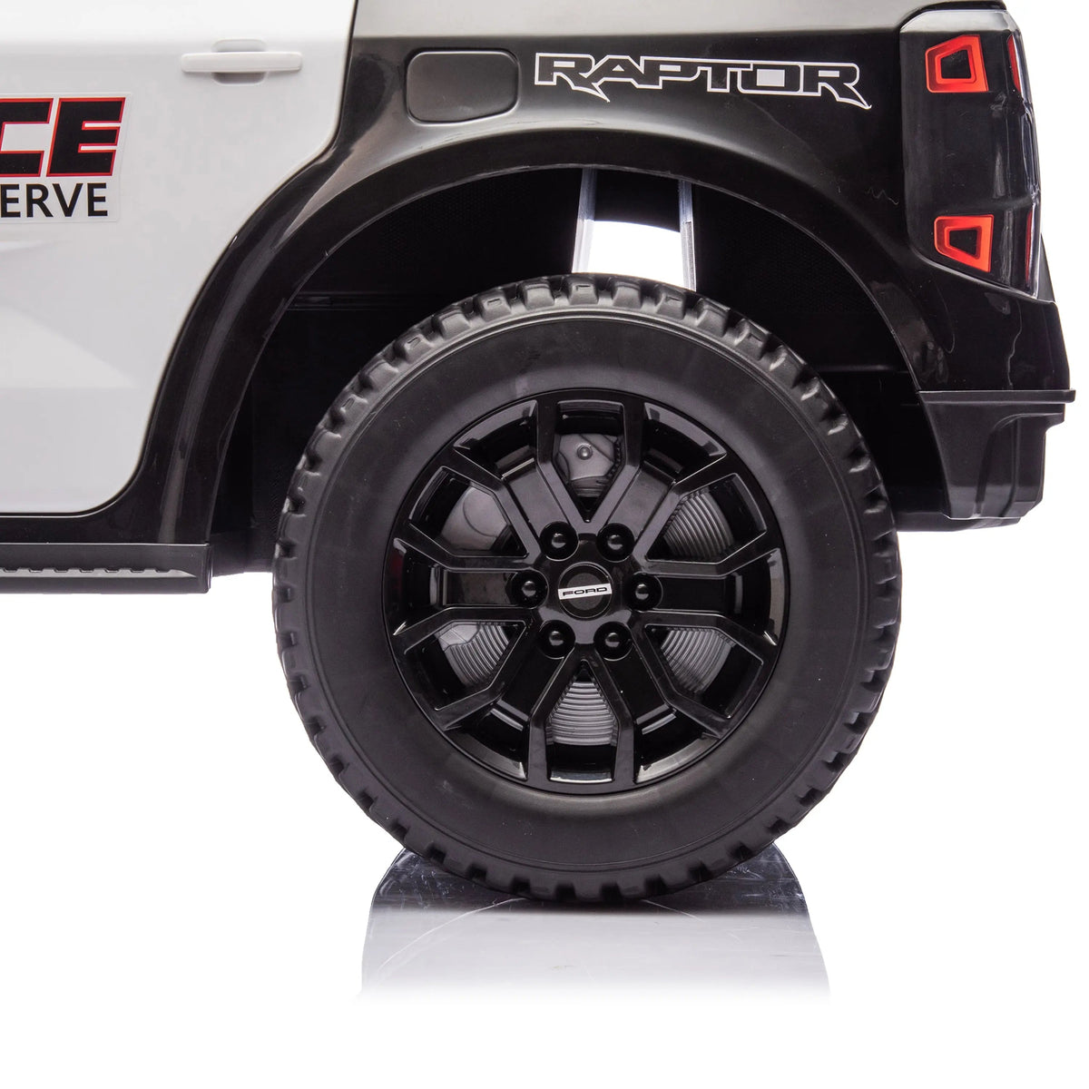12V Licensed Ford Raptor Police Interceptor Kids Ride-On Truck Freddo Toys