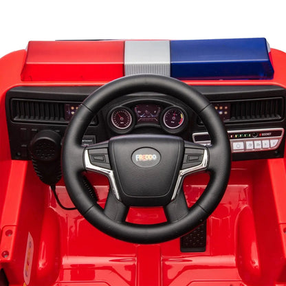 12V Freddo Fire Truck 1 Seater Ride on  Freddo Toys