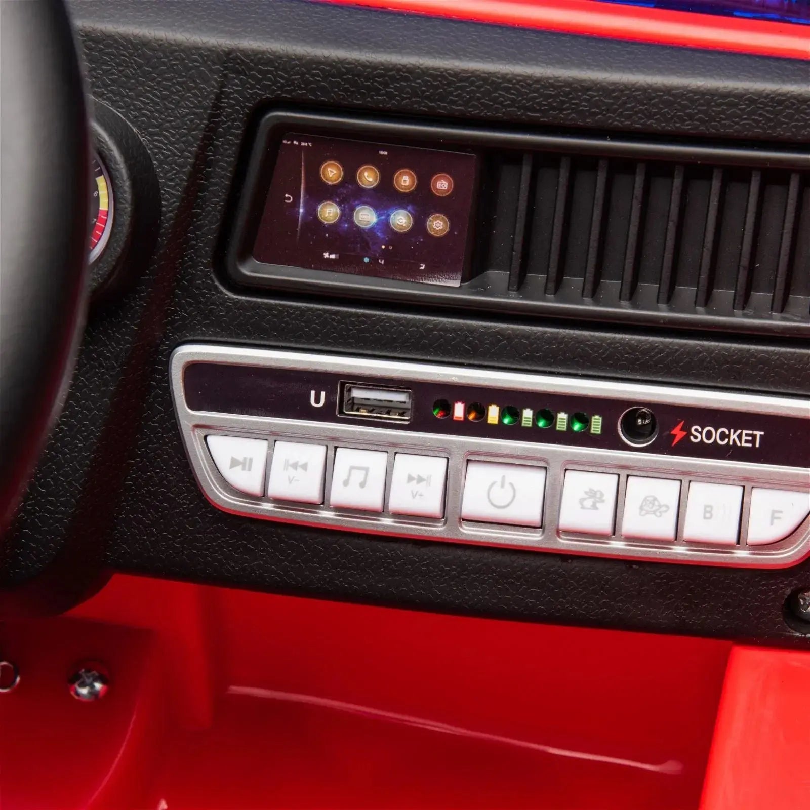 12V Freddo Fire Truck 1 Seater Ride on  Freddo Toys