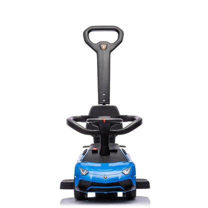Lamborghini 3-in-1 Kids Push Ride On Toy Car  Freddo Toys